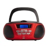 Aiwa CD-/MP3-mängija Boombox BBTU-300, punane