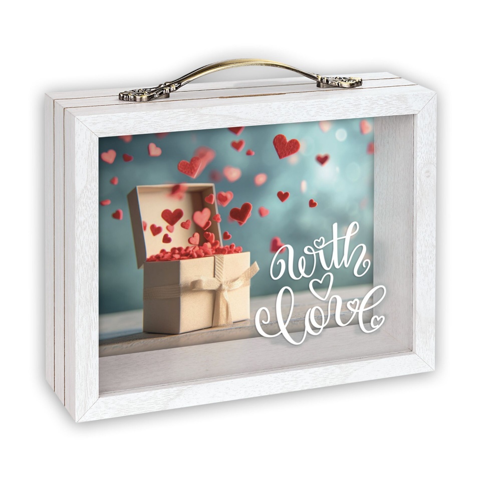 ZEP Andy with Love 6,5x21 Holz/Glas Spardose RM1844