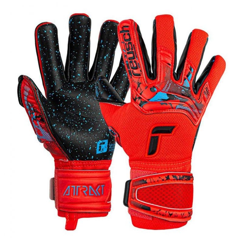 Reusch Attrakt Fusion Guardian Jr väravavahi kindad 5372945-3333 6.5