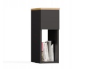Top E Shop öökapp GALAX 20/1S Bedside Table, ANTHRACITE/ARTISAN
