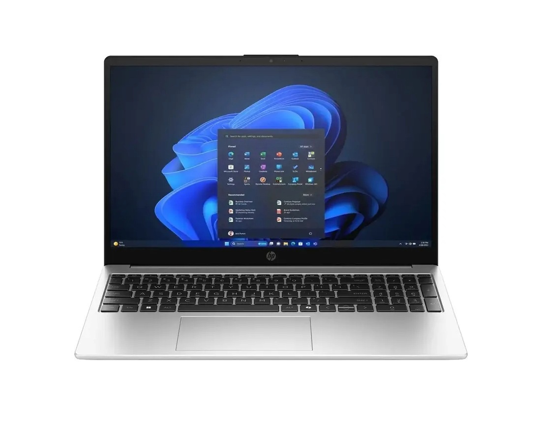 Hp sülearvuti HP 255R | G10 | Turbo hõbedane | 15.6" | IPS | FHD | 1920x1080 pixels | matt | AMD Ryzen 5 | 7535U | 8 GB | SODIMM-DDR5 | 512GB SSD | Radeon Graphics | Windows 11 Home | 802.11ax | Bluetooth version 5.4 | Keyboard language ENG |