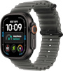 Apple Watch Ultra 4 49mm, GPS + Cellular, Black Titanium Case with Translucent Black Ocean Band, must