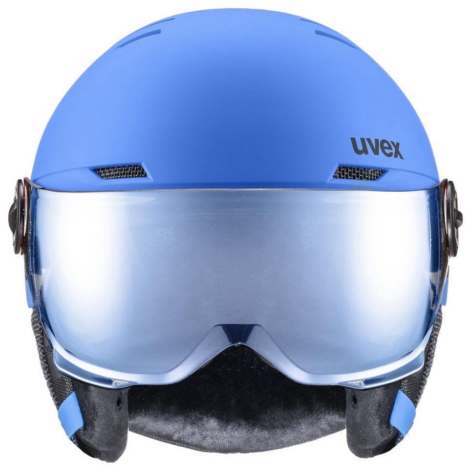 uvex suusakiiver narciarski dziecięcy Rocket jr. Visor sinine matt