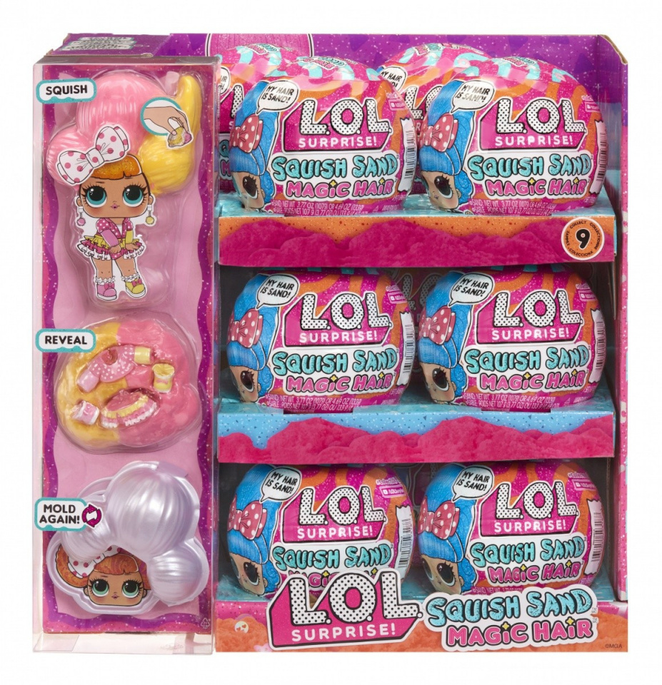 MGA L.O.L. Piasek Kinetyczny Tots dispaly 12szt