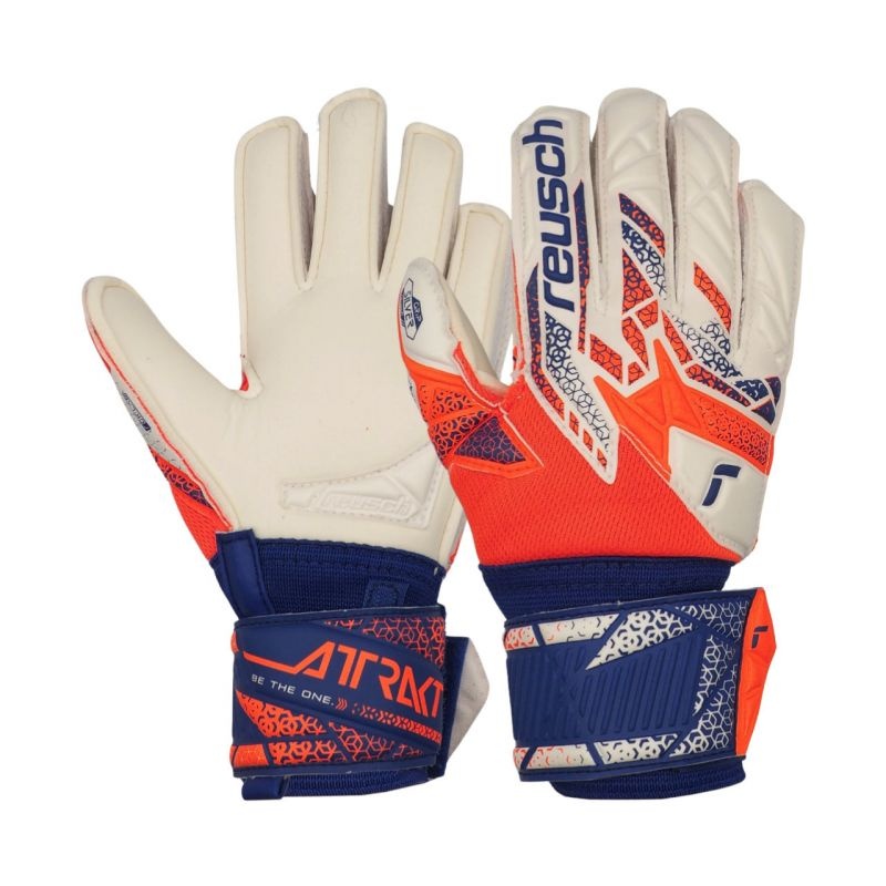 Reusch Attrakt Silver Jr 5572214 2500 väravavahi kindad 5,5