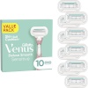 Gillette raseerija + varuterad Venus Deluxe Smooth Sensitive, 10tk, roosa