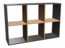 Top E Shop riiul MALAX 2X3 ANT/ART Living Room Bookcase