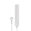 Savio pikendusjuhe Power Strip 4-way