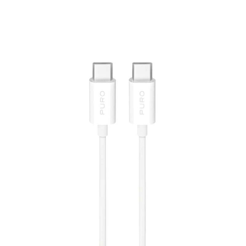 Puro TPE 25W USB-C - USB-C 3m Cable - White