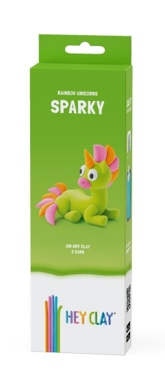 Tm Toys Masa plastyczna JEDNOROŻCE SPARKY 3PAK CEE