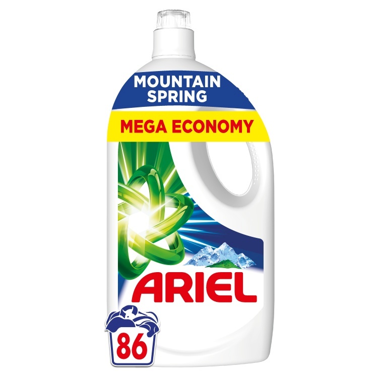 Ariel Mountain Spring pesugeel, 86 pesukorda, 3.87 L