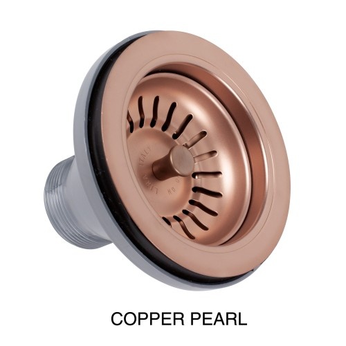 Lira korvsõel ümara ülevooluga, S nupuga avatav, harjatud vask