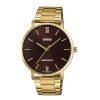 Casio meeste kell MINIMAL GOLD - BROWN (Ø 40mm)