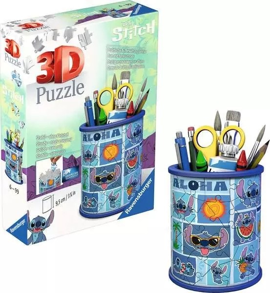 Ravensburger pusle 3D Pencil Holder Stitch