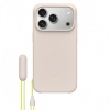 Apple kaitsekest Beats iPhone 17 Pro Kickstand Case with MagSafe and Camera Control - Lime Stone