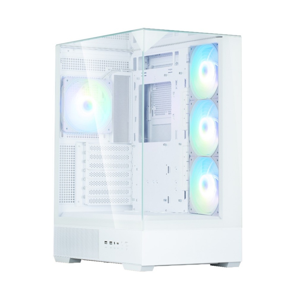 Zalman korpus P40 PRISM PLUS Mid-Tower valge