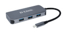 D-Link DUB-2335 6-in-1 USB-C Hub mit HDMI/Gigabit Ethernet