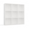 Top E Shop riiul MALAX 3x3 H valge SHELVING UNIT