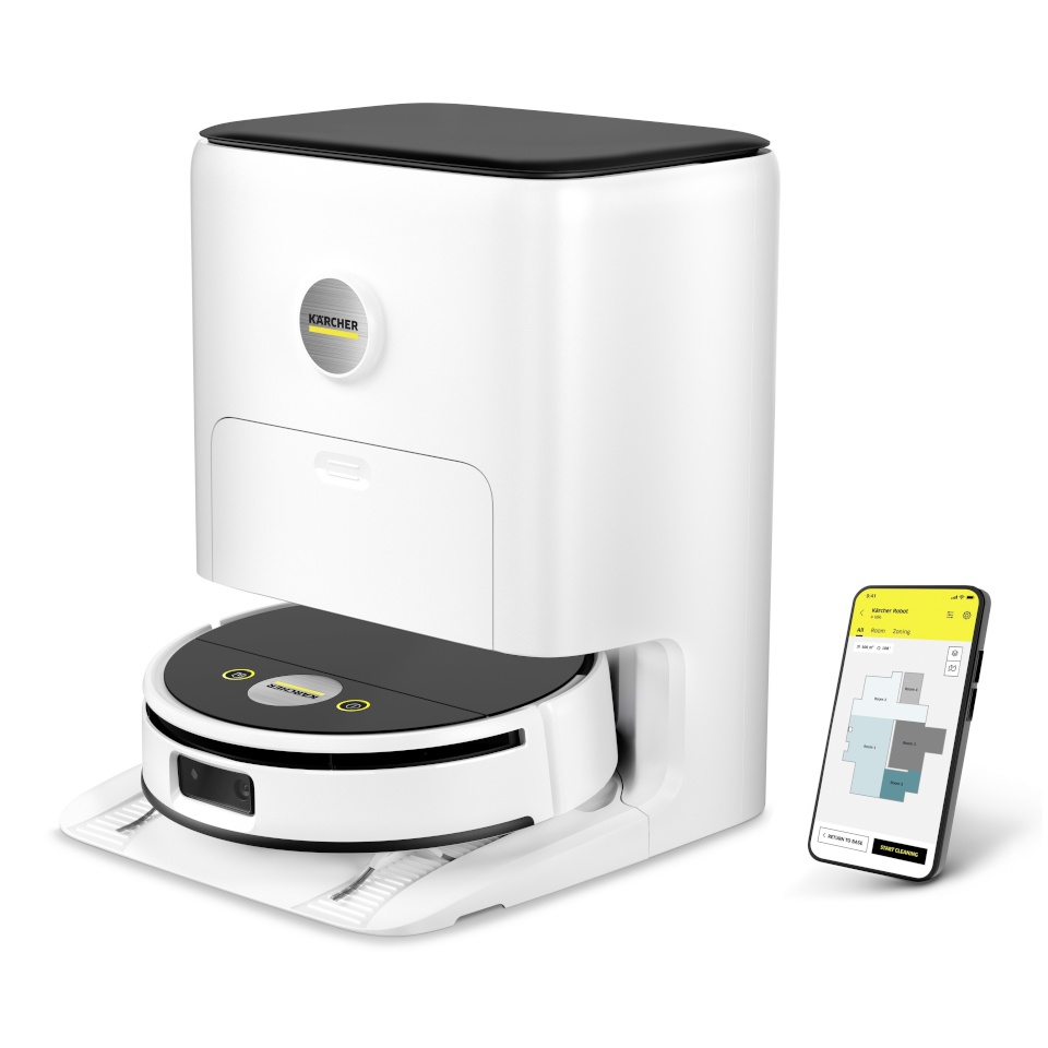 Kärcheri robottolmuimeja RVF 7 Comfort Extra, valge