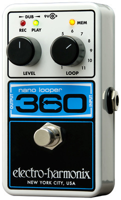 Electro-Harmonix kitarripedaal Nano Looper 360 Pedal