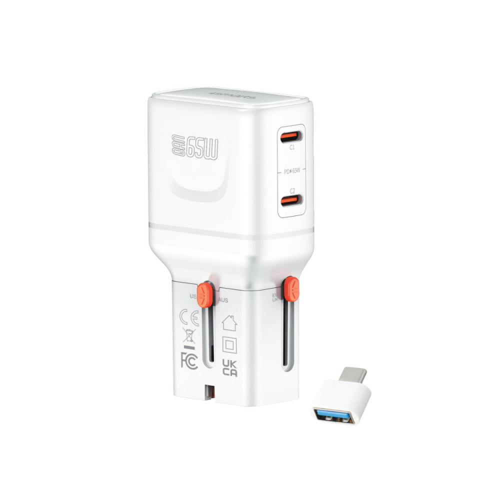 4smarts Nomad Pocket GaN 65W maailmareisiadapter