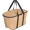 Reisenthel termokott Coolerbag Raffia, pruun/must