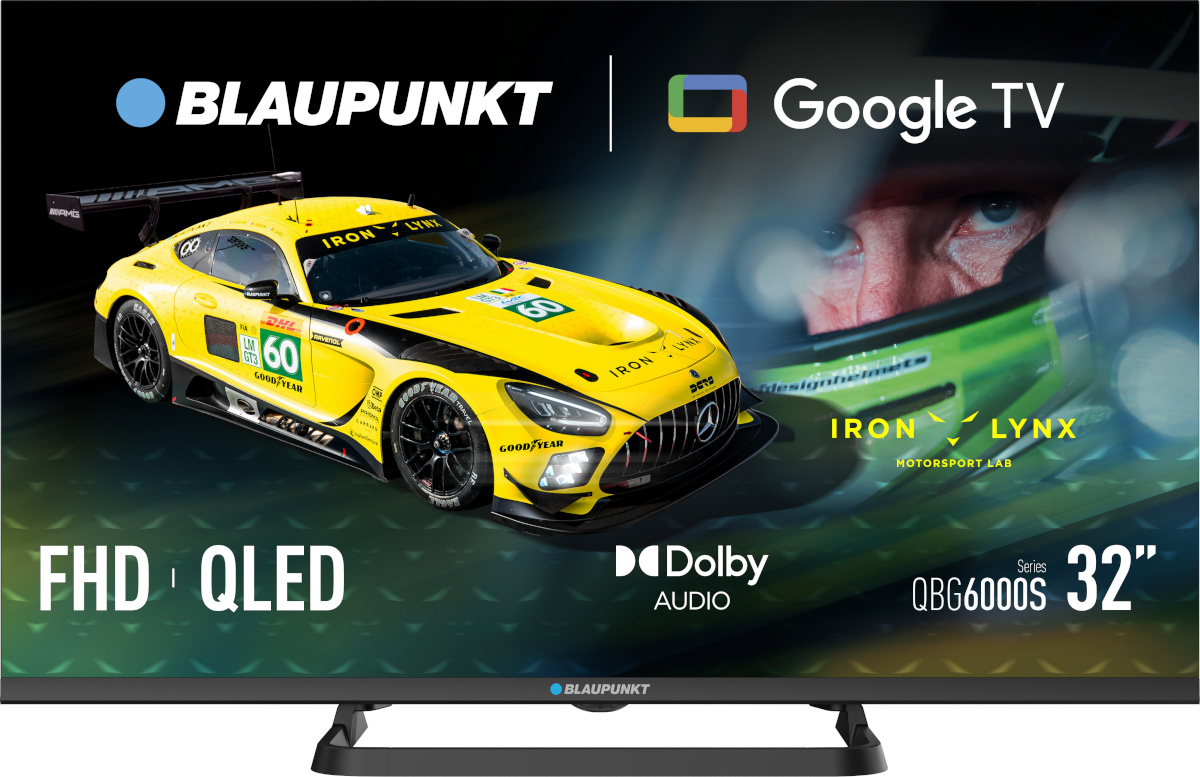 Blaupunkt televiisor Blaupunkt QLED TV | 32QBG6000S | 32 | Smart TV | Google TV | must