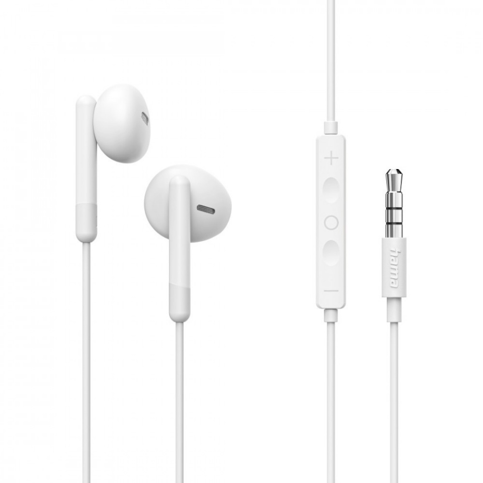 Hama kõrvaklapid In-ear headphones Noble valge