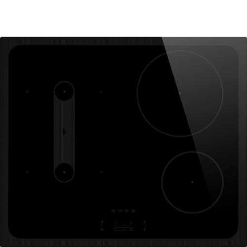SMEG pliidiplaat SI1B22641D Musa, 4 x induktsioon, 60cm, lõigatud serv, must
