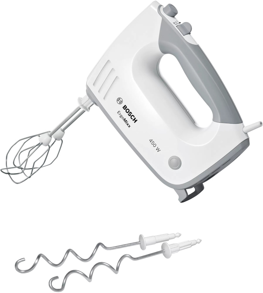 Bosch käsimikser MFQ36400 ErgoMixx Hand Mixer 450W, valge