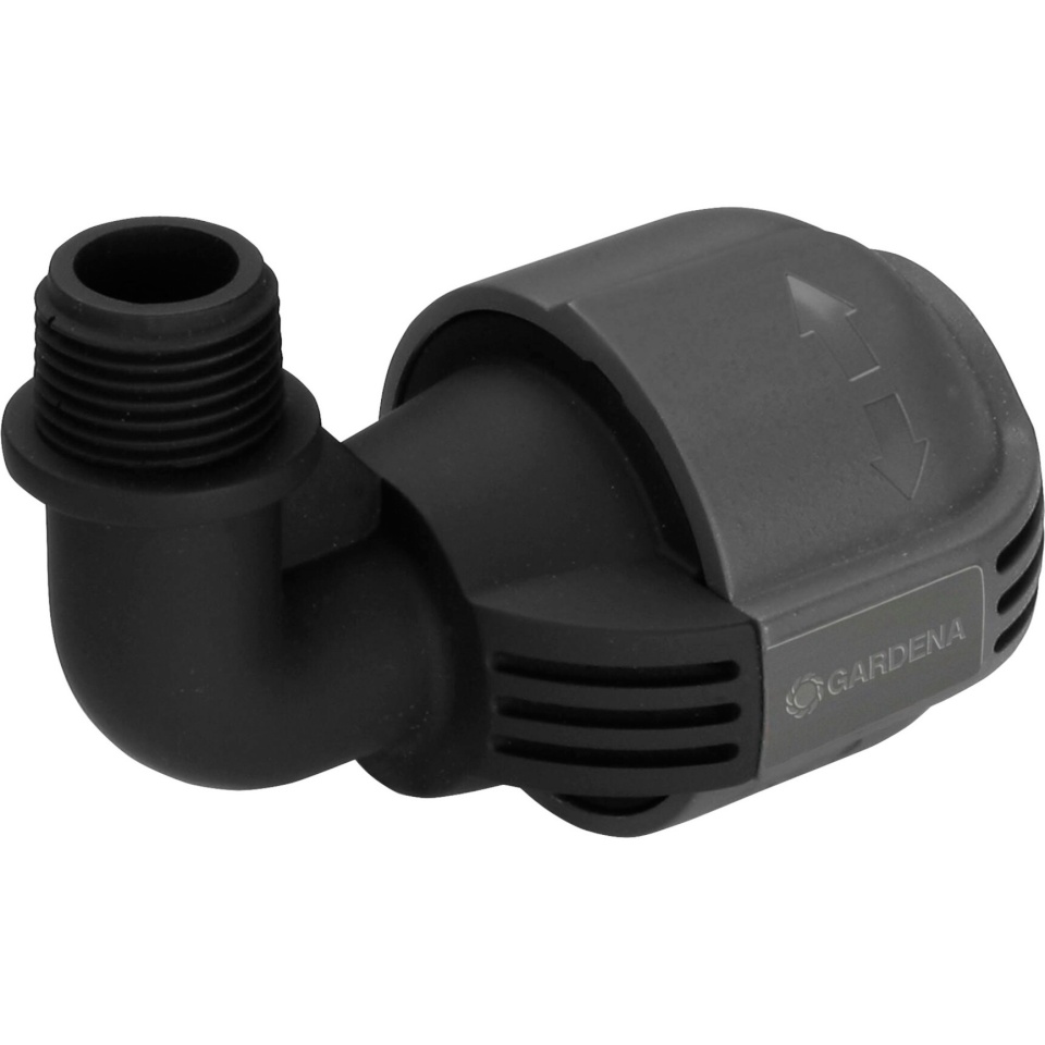 Gardena ühendusliitmik vihmutitele 02780-20 Sprinkler System L-Piece 25mm > 1/2", hall