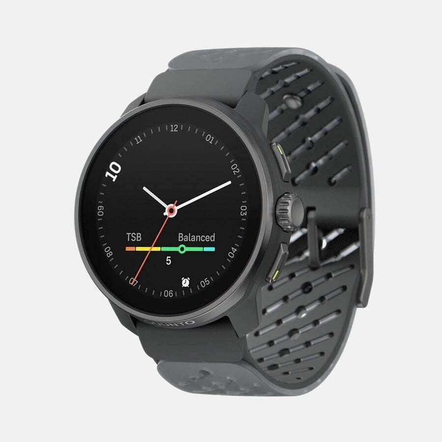 Suunto pulsikell Race S Titanium Graphite, 45mm, grafiithall