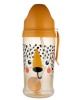 Canpol BABIES lekkekindel spordipudel raskuskõrrega BabiesBoo cheetah, 270 ml, 56/510_ora