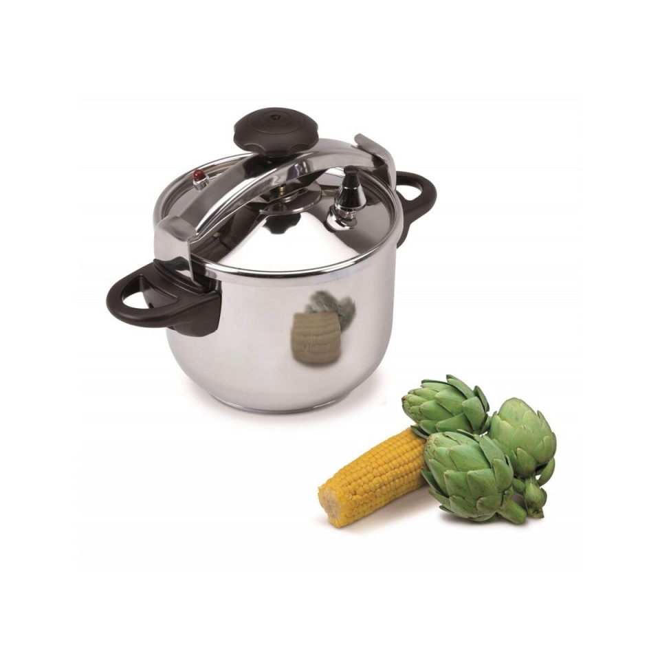 JATA kiirkeedupott OPC6 Metall roostevaba teras 6 L