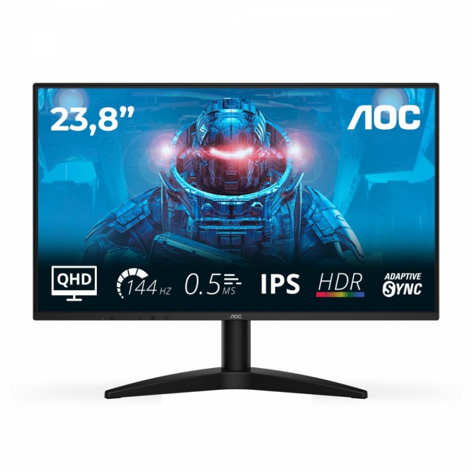 AOC monitor Q24B36X 23.8-inch IPS 144Hz HDMI DP
