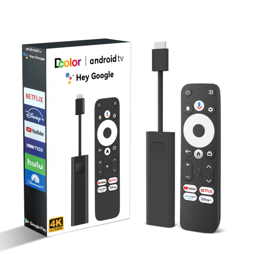 Smartlink meediapleier Dcolor GD1 WiFi 4K Android TV, must
