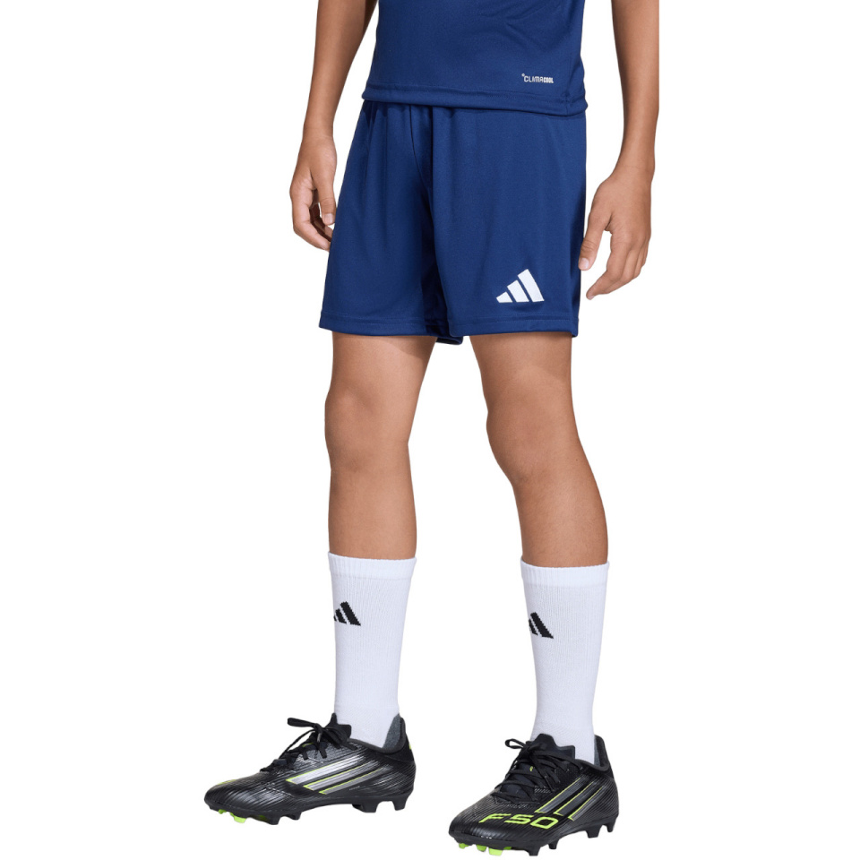 Lühikesed püksid Kids Adidas Entrada 26 tumesinine JZ6532 140cm