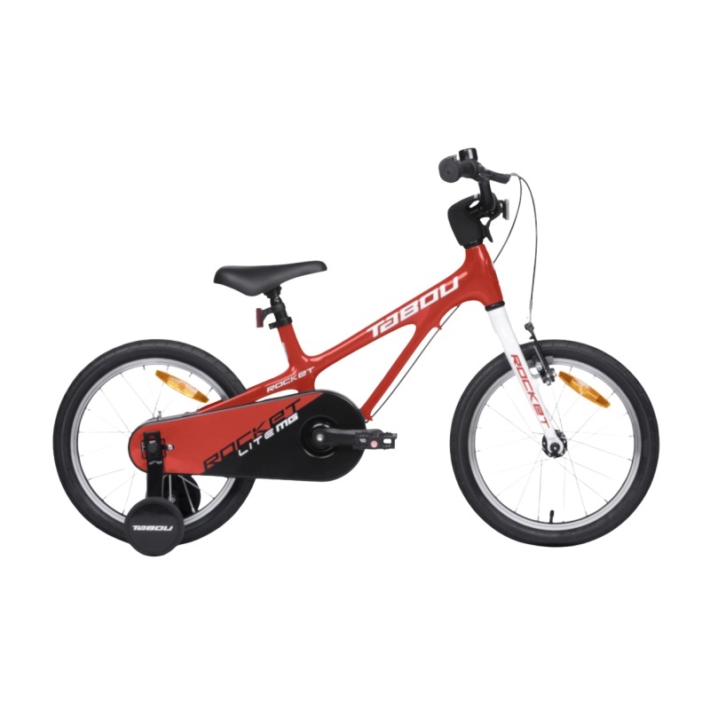 Tabou Ülikerge laste jalgratas Rocket Lite MG, 14" punane/valge