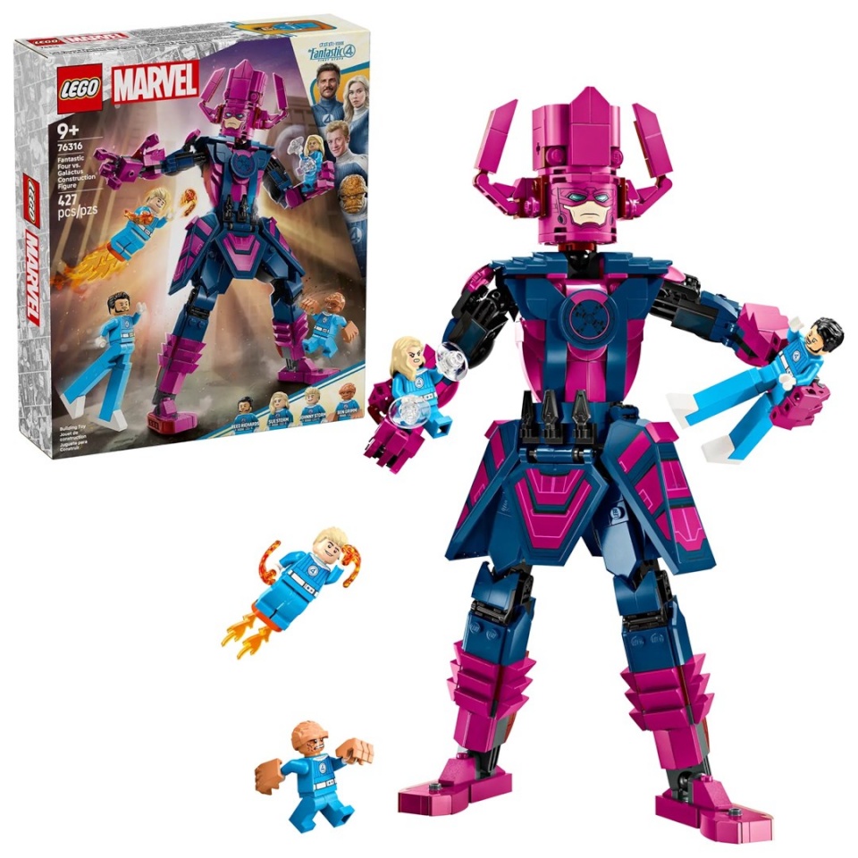 Lego klotsid MARVEL 76316 Fantastic Four vs. Galactus Construction Figure