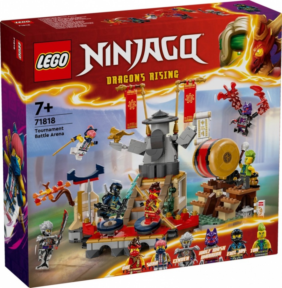 Lego klotsid Bricks Ninjago 71818 Tournament Battle Arena