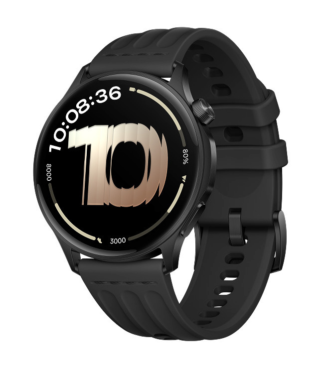 OnePlus Watch Lite nutikell, must teras