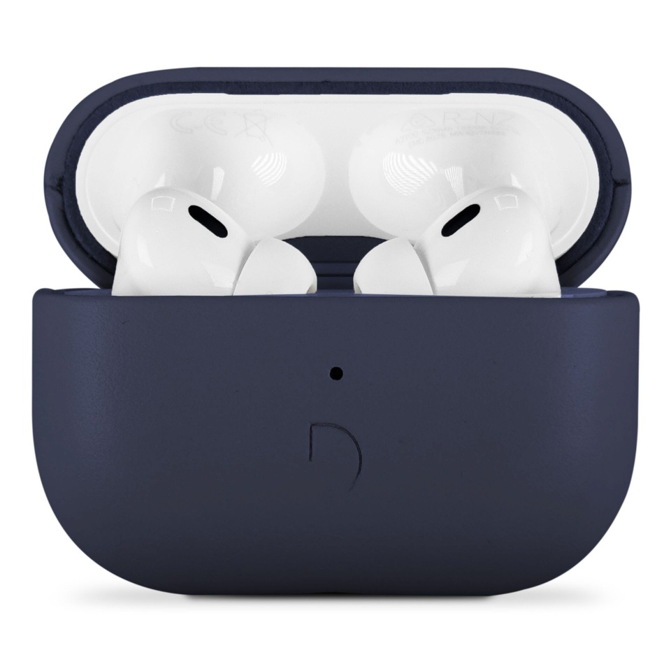 Decoded Leather AirCase Pro for AirPods Pro 3 Navy