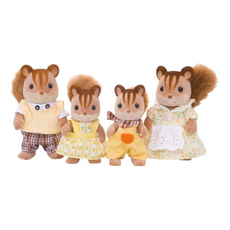 Sylvanian Families mängufiguurid Walnut Squirrel Family 4172
