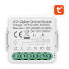 Avatto valgusregulaator Smart Dimmer Switch Module ZigBee N-ZDMS01-2 TUYA, valge