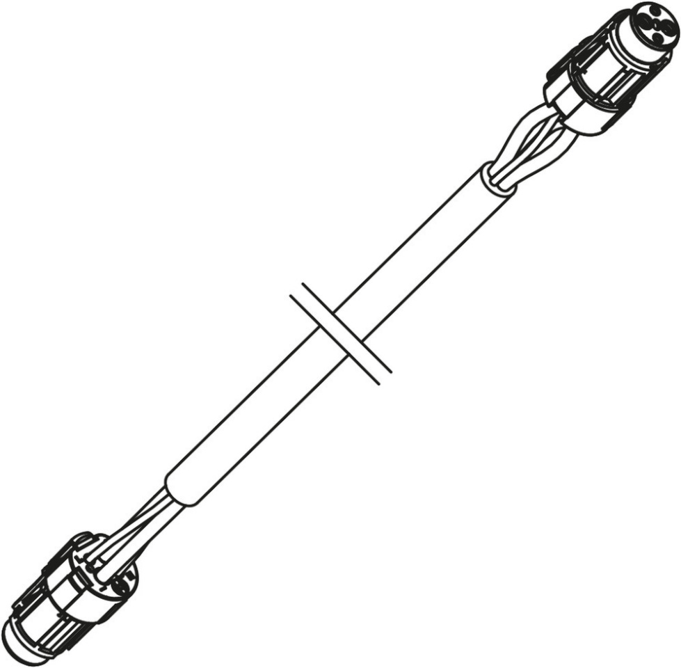 Bosch kaabel Battery, 900 mm (BCH3910_900)