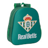 Real Betis Balompié 3D-seljakott roheline 27x33x10cm