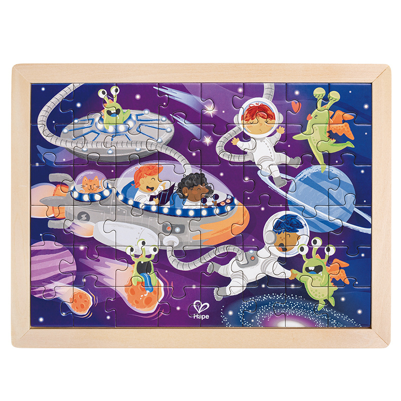 Hape kahepoolne pusle Space Friends, E1644A