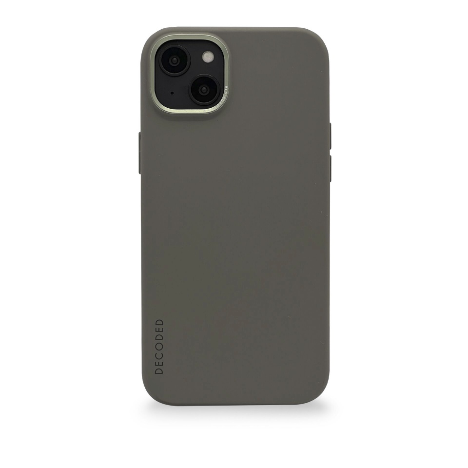 Decoded kaitsekest AntiMicrobial Silicone Backcover iPhone 14 Plus Olive