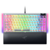 Razer klaviatuur Hot-swappable Mechanical Gaming Keyboard | BlackWidow V4 75% | Gaming Keyboard | Wired | US | Phantom valge Edition | USB Type-C | Mechanical Switches (Tactile)
