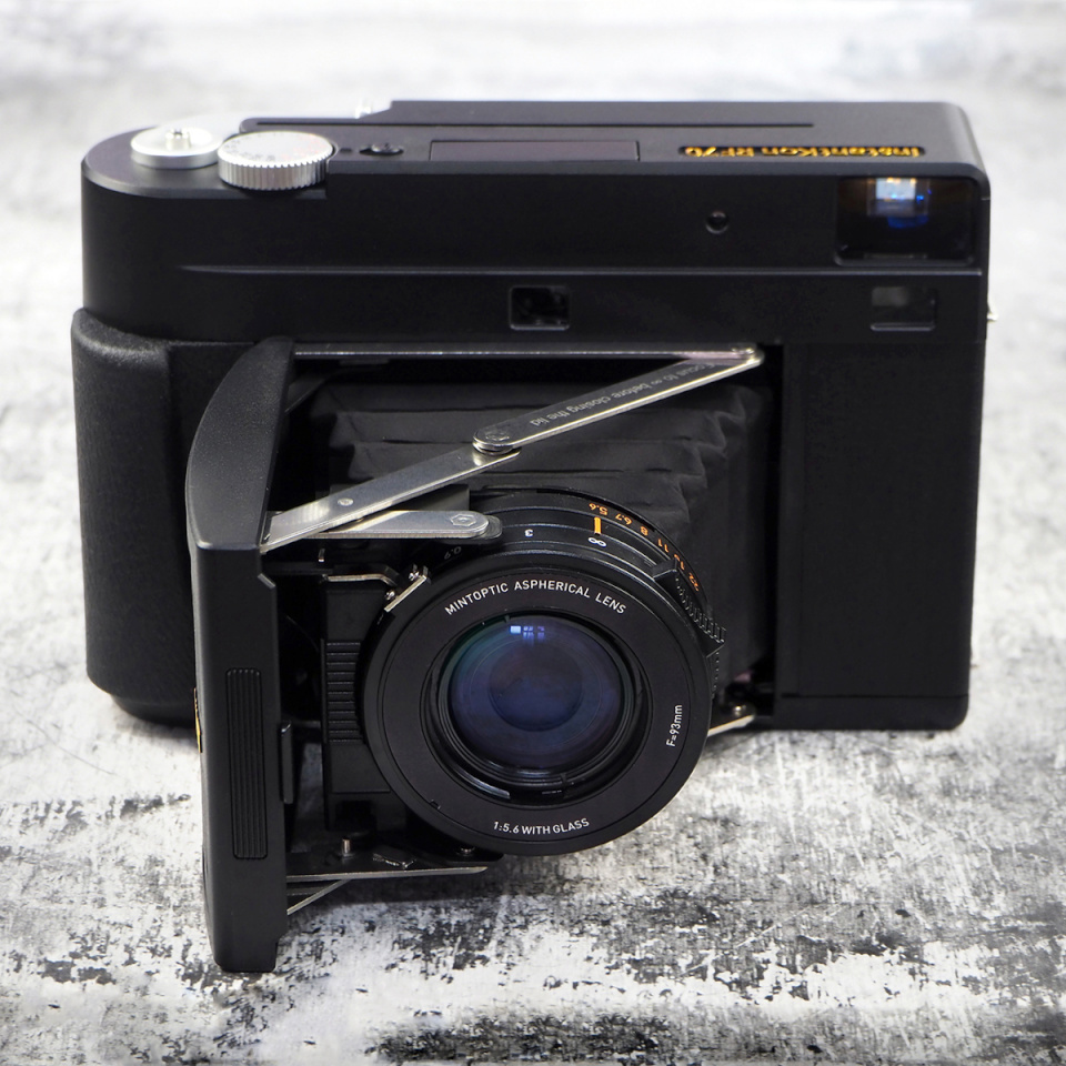 Mint polaroidkaamera InstantKon RF70 Retro Instax Wide'i jaoks